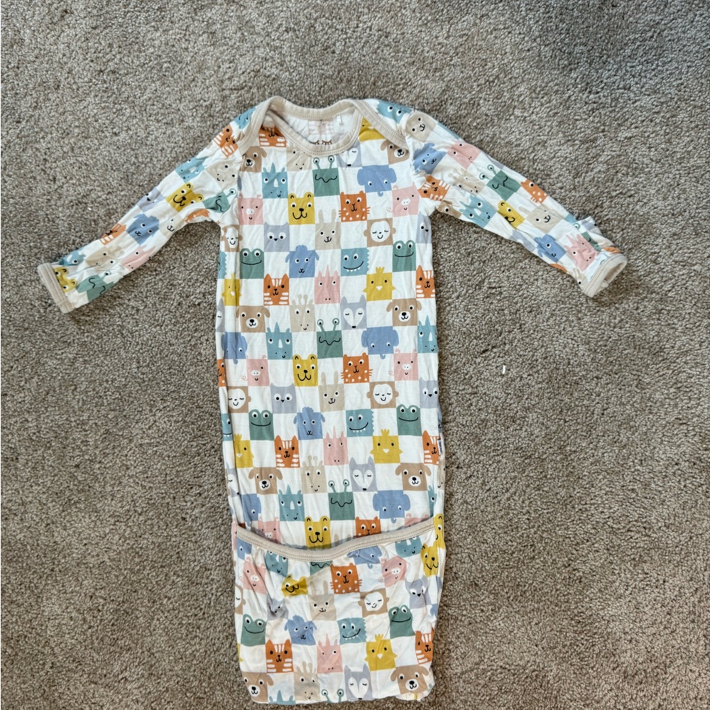 Little Sleepies infant sleep gown